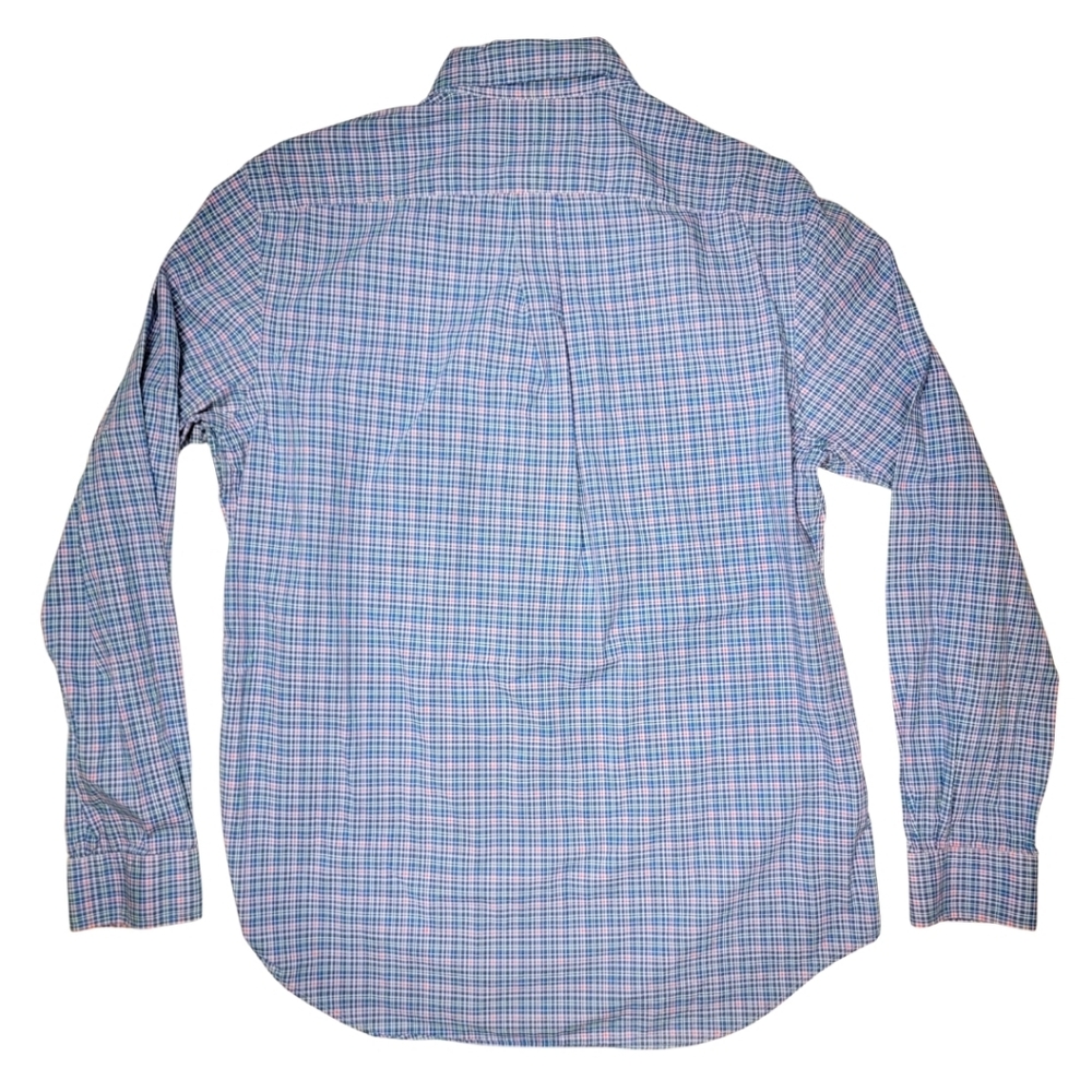 Ralph Lauren Blue, Pink & Green Plaid Button Down Shirt L - Picture 3 of 7
